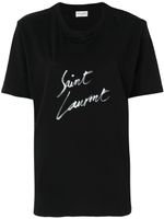 Saint Laurent t-shirt à logo - Noir - thumbnail