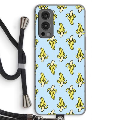 Bananas: OnePlus Nord 2 5G Transparant Hoesje met koord