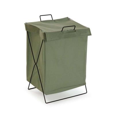 Wasmand Versa Groen Polyester Metaal Polyethyleen 35 X 48 X 30 CM