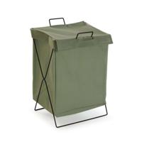 Wasmand Versa Groen Polyester Metaal Polyethyleen 35 X 48 X 30 CM
