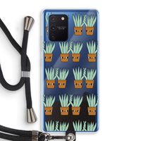 Sansevieria: Samsung Galaxy Note 10 Lite Transparant Hoesje met koord