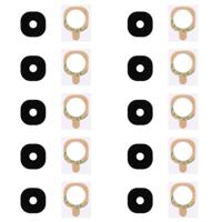 10 stuks Back Camera lenscover met Sticker voor Galaxy J7 (2016) / J710