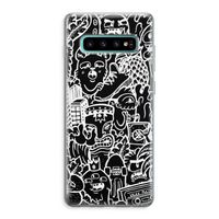 Vexx Black Mixtape: Samsung Galaxy S10 Plus Transparant Hoesje