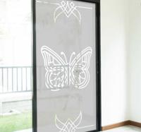 Decoratie vlinders raam zelfklevende sticker - thumbnail