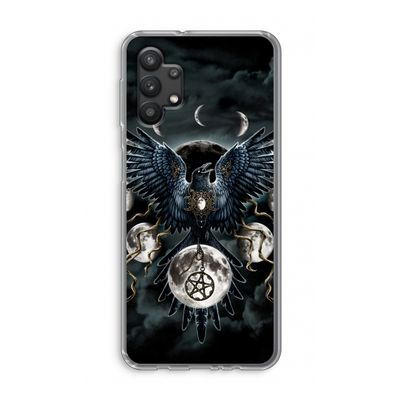 Sinister Wings: Samsung Galaxy A32 5G Transparant Hoesje