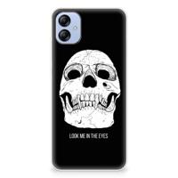 Silicone Back Case Samsung Galaxy A04e Skull Eyes