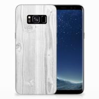 Samsung Galaxy S8 | Bumper Hoesje | White Wood