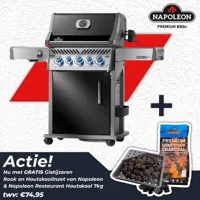 Napoleon Rogue PRO-S 425 Gas BBQ Zwart Barbecue