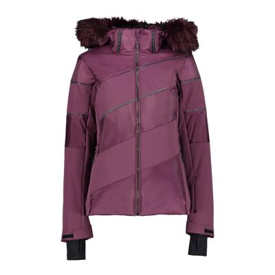 CMP Zip Hood Dames Wintersportjas Prugna 38