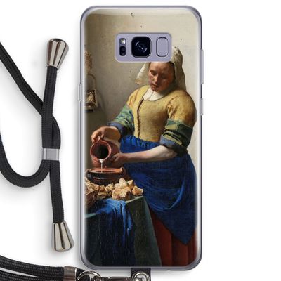 The Milkmaid: Samsung Galaxy S8 Plus Transparant Hoesje met koord
