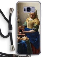 The Milkmaid: Samsung Galaxy S8 Plus Transparant Hoesje met koord