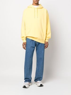 Kenzo jean ample à taille haute - Bleu