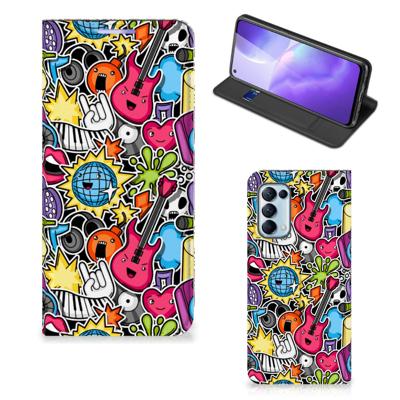 OPPO Find X3 Lite Hippe | Standcase | Punk Rock
