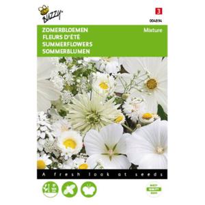 2 stuks Zomerbloemen Witte Tinten