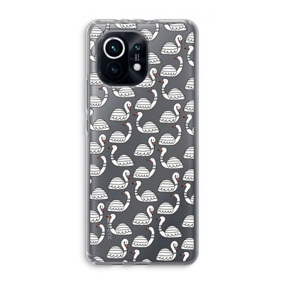 Zwanen: Xiaomi Mi 11 Transparant Hoesje