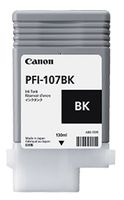 Canon PFI-107BK inktcartridge 1 stuk(s) Origineel Zwart - thumbnail