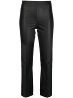 By Malene Birger pantalon Florentina court en cuir - Noir