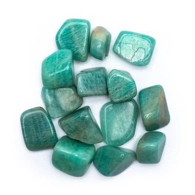 Trommelstenen Amazoniet (4-5 cm) - ±250 gram