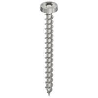 HECO TOPIX-plus schroeven - rondkop RVS A2 - 3,5x30 mm - PZ2 - voldraad - 200 st