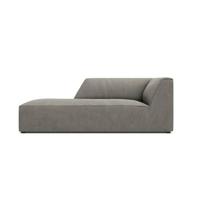 Windsor & Co Sao Chaise Longue Links - Ribstof - Lichtgrijs