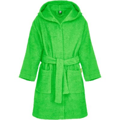 Playshoes badjas uni groen Maat