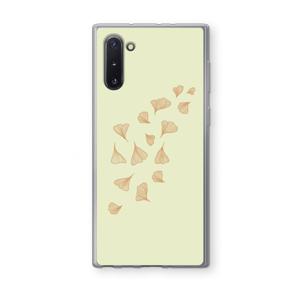 Falling Leaves: Samsung Galaxy Note 10 Transparant Hoesje