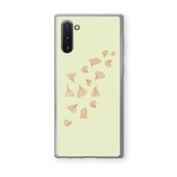 Falling Leaves: Samsung Galaxy Note 10 Transparant Hoesje