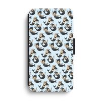 Zeemeermin: iPhone XS Max Flip Hoesje