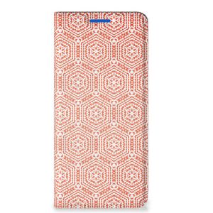 OPPO Reno6 5G Hoesje met Magneet Pattern Orange