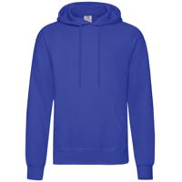 Fruit of the Loom capuchon sweater - blauw - volwassenen - Classic Hooded Sweat - Hoodie - thumbnail