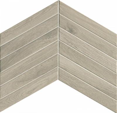 Fapnest Silver chevron 7,5x45 vloertegels / wandtegels | Geschikt voor vloerverwarming