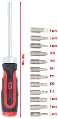 KS TOOLS Ks-tools schroevendraaierset "12 in 1"