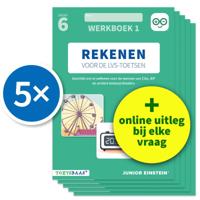 Rekenen voor de LVS-toetsen - Groep 6 - Werkboek 1 - Set van 5 (Paperback)
