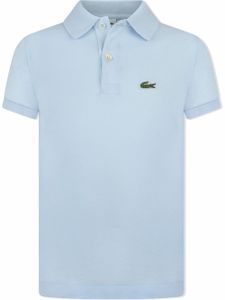 Lacoste Kids polo à logo poitrine - Bleu