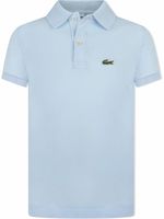 Lacoste Kids polo à logo poitrine - Bleu