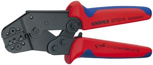 Knipex Krimptang compacte bouwvorm gebruineerd met meer-componentengrepen 195 mm - 975214