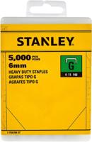 Stanley nietjes 6 mm type G 5000 stuks