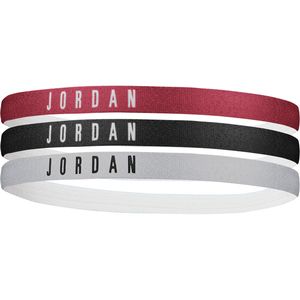 Jordan Haarbandjes 3-pack - - rood - maat ONE-SIZE