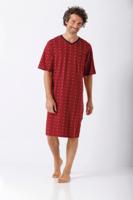 Rood heren nachthemd Hajo
