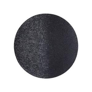 PTMD Miecke Black shimmer iron wall panel round L