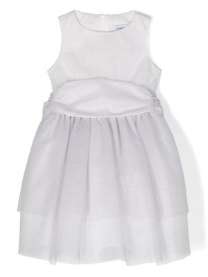 Simonetta robe à paillettes - Argent