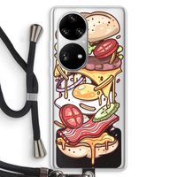 Diet Coke Please: Huawei P50 Pro Transparant Hoesje met koord