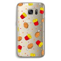 Chicken 'n Fries: Samsung Galaxy S7 Transparant Hoesje