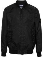 Stone Island veste bomber à patch Compass - Noir