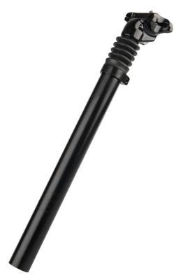 Zadelpen Kalloy verend ø27.2 / 350mm aluminium - zwart