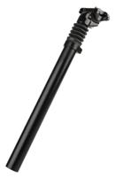 Zadelpen Kalloy verend ø27.2 / 350mm aluminium - zwart