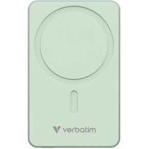 Verbatim Charge 'n' Go Essentials Magnetische draadloze powerbank 10000 mAh Groen