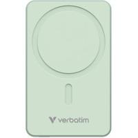 Verbatim Charge 'n' Go Essentials Magnetische draadloze powerbank 10000 mAh Groen