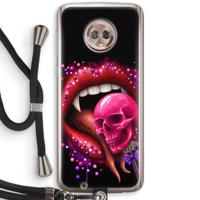 Dodelijk zoet: Motorola Moto G6 Transparant Hoesje met koord