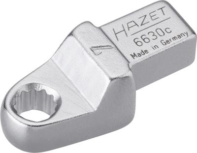 HAZET Insteekringsleutel 6630C-7 · 9 x 12 mm insteekvierkant massief · Buitentwaalfkant tractieprofiel · SW 7 mm